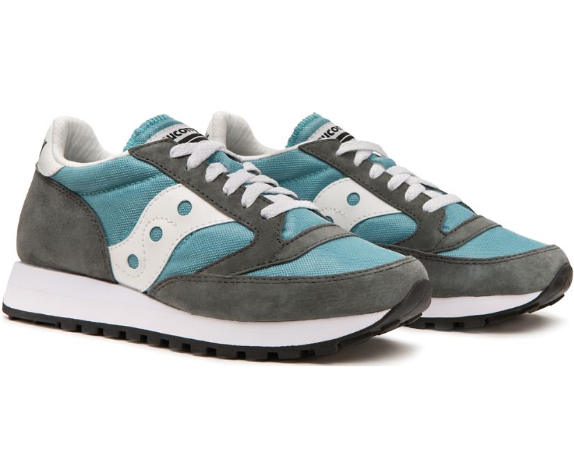 Saucony Jazz 81 Women's Originals Grey / Blue / White | Canada 038SGLO